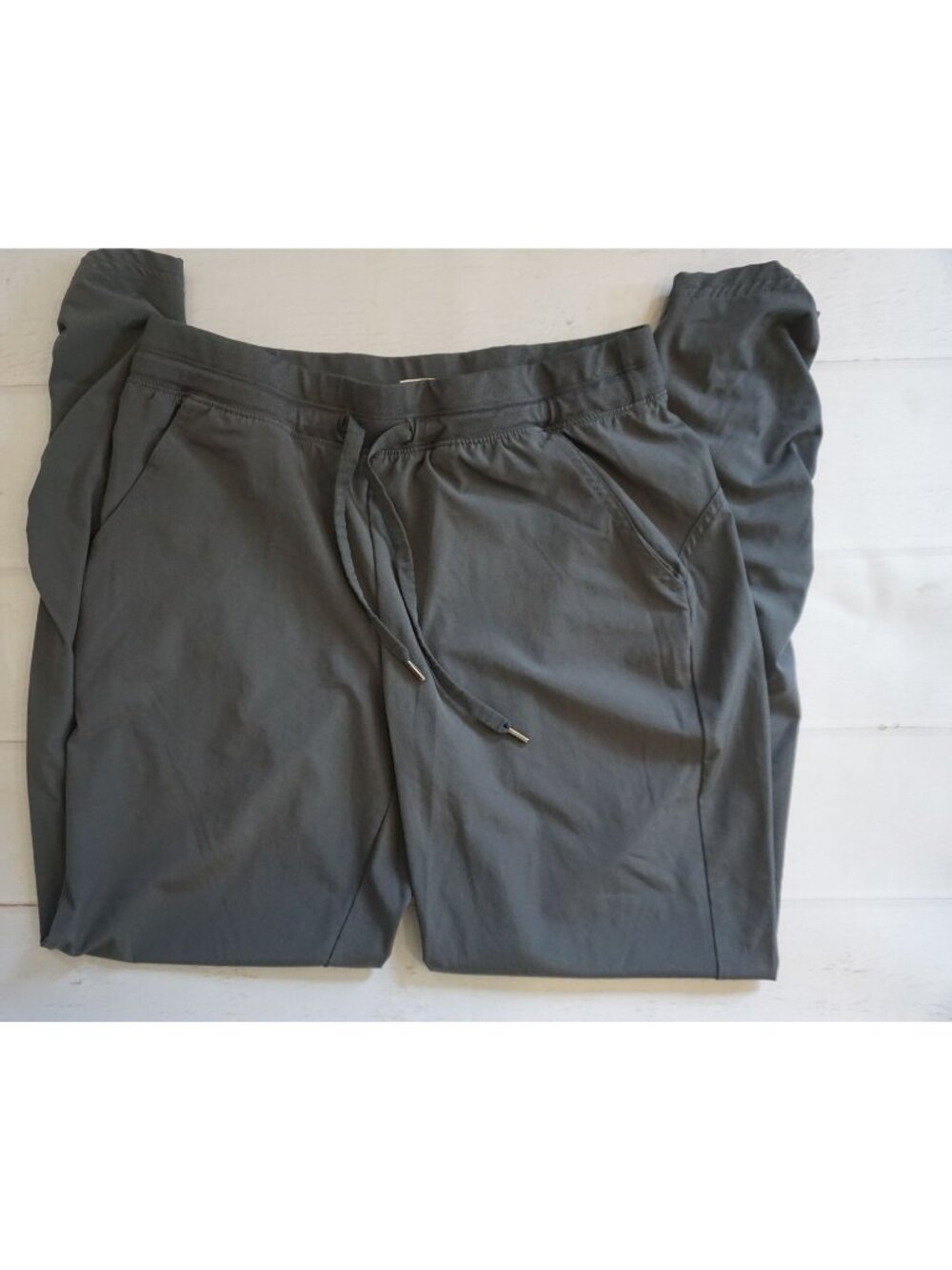 BCG Women's Gray Drawstring Athletic Jogger Pants Size S
